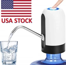 Water Bottle Switch Electric Automatic Universal Dispenser White