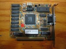 Chips and Technologies 8bit ISA VGA Tarjeta de Video Chipset GW-VGA F82C451