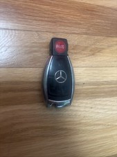 Mercedes Benz Chrome Smart Key Fob With Panic Button Oem Keyless Entry Remote