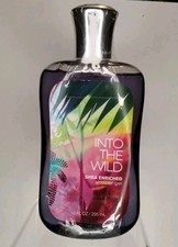 Bath And Body Works INTO THE WILD Shower Gel Shea Enriched 10 oz NEW SEALED