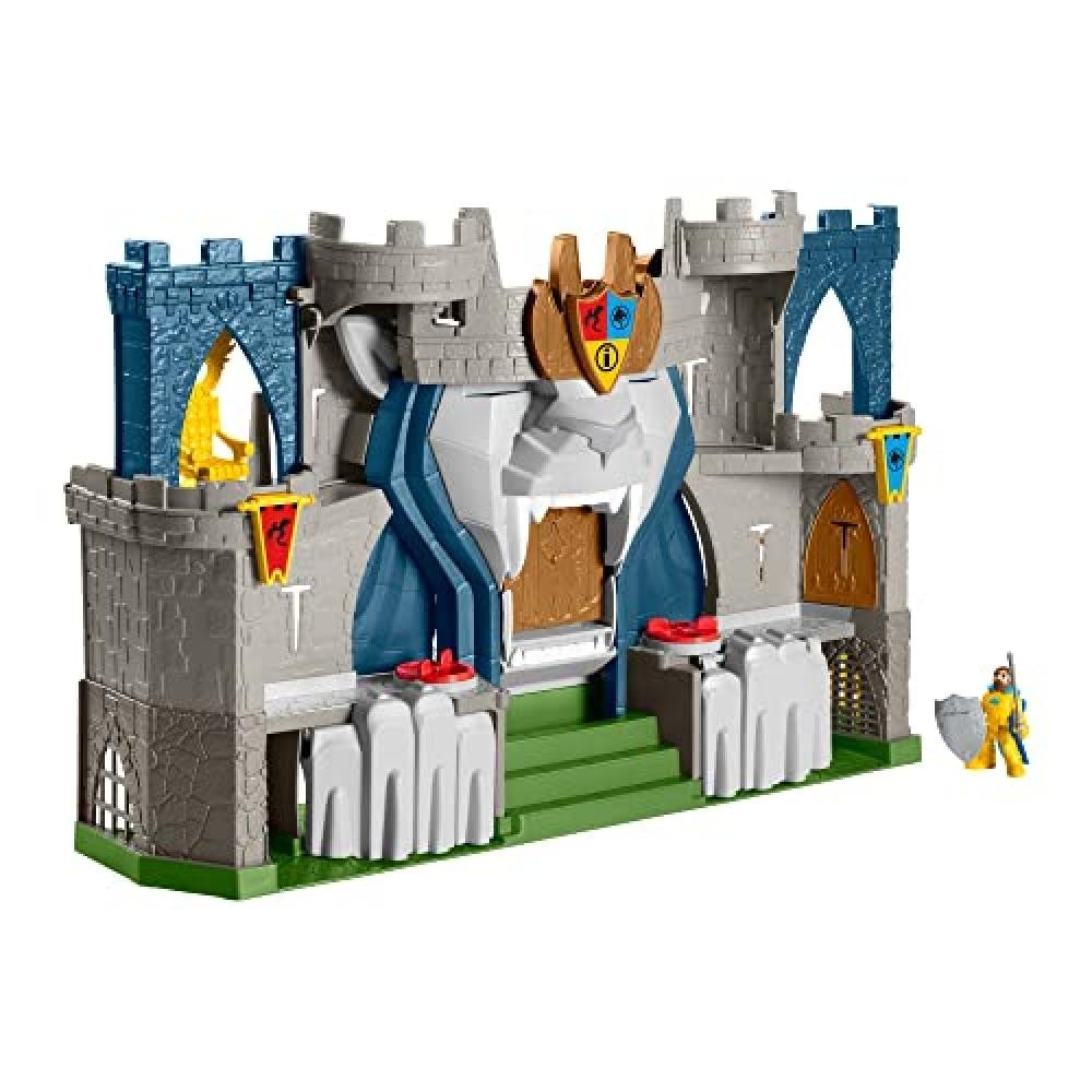 (TG. Small) Fisher-Price Imaginext - Playset Castello del Leone con Personaggi a