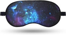 Silk Sleep Mask, Blindfold, Super Smooth Eye Mask with Adjustable Strap,Travel P