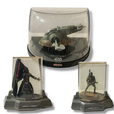 Star Wars Serie Grande Titanio Die Cast Slave 1 Nave, Boba Fett y Darth Varder