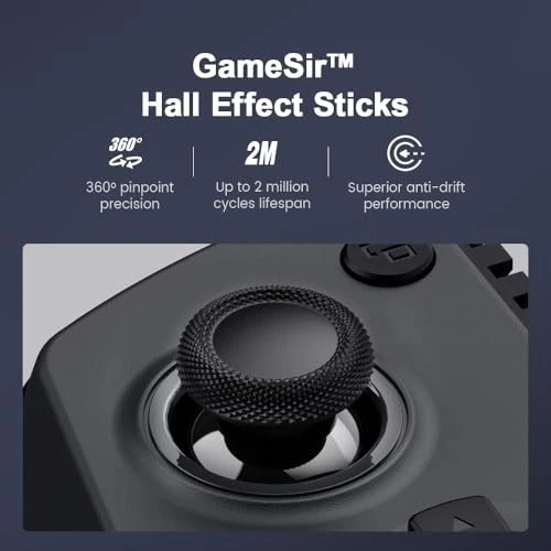 Bluetooth Mobile Gaming Controller for Switch 2/Switch/Android/iPhone, Hall Effe - Image 4 of 4