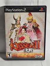 Kessen II 2 Sony PlayStation 2, 2001 PS2 CIB COMPLETE w/ Reg Card-