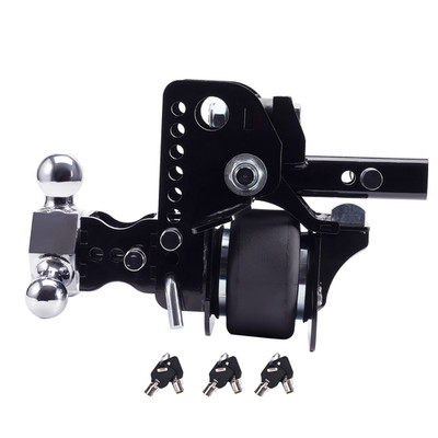 12K Air Trailer Hitch Receivers w/ Combo Ball Mount 1-7/8'' + 2'' + 2-5/16'' Ball