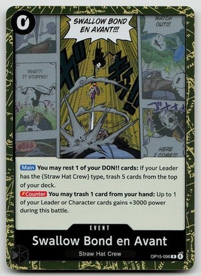 Swallow Bond en Avant OP15-096 Adventure on Kami's Island OP NM