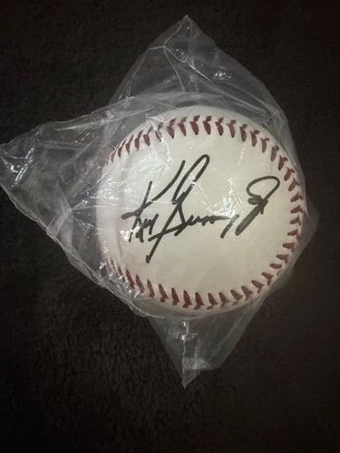 Ken Griffey Jr Signed/Printed/Auto Sign Official Major League Baseball - 1998