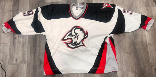 Maillot De Hockey Vintage Buffalo Sabres LNH - Taille XXL - Marque CCM - Pour Collectionneurs Et Fans