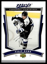 2007-08 Upper Deck MVP Filip Kuba Tampa Bay Lightning #163
