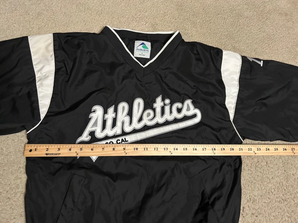 ATHLETICS 'So Cal' Augusta Sportswear Black 'Raiders' vtg SMALL Men's sweatshirt - Image 3 of 4