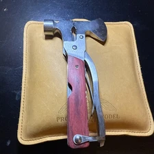 Multi Tools Purpose Camping Emergency Survival Axe Hatchet Hammer Gear Kit Set