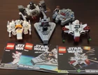 New ListingLEGO Star Wars Microfighters 5 complete 3 with manuals: 75032 75033 75072