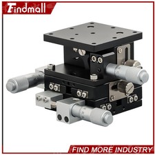 XYZ 60 × 60mm 3 Axis Linear Stage Trimming Platform Bearing Tuning Sliding Table