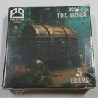 Sealed Pan Silver Company 5 Gram Treasure Chest .999 Limited Edition Bar #56705C