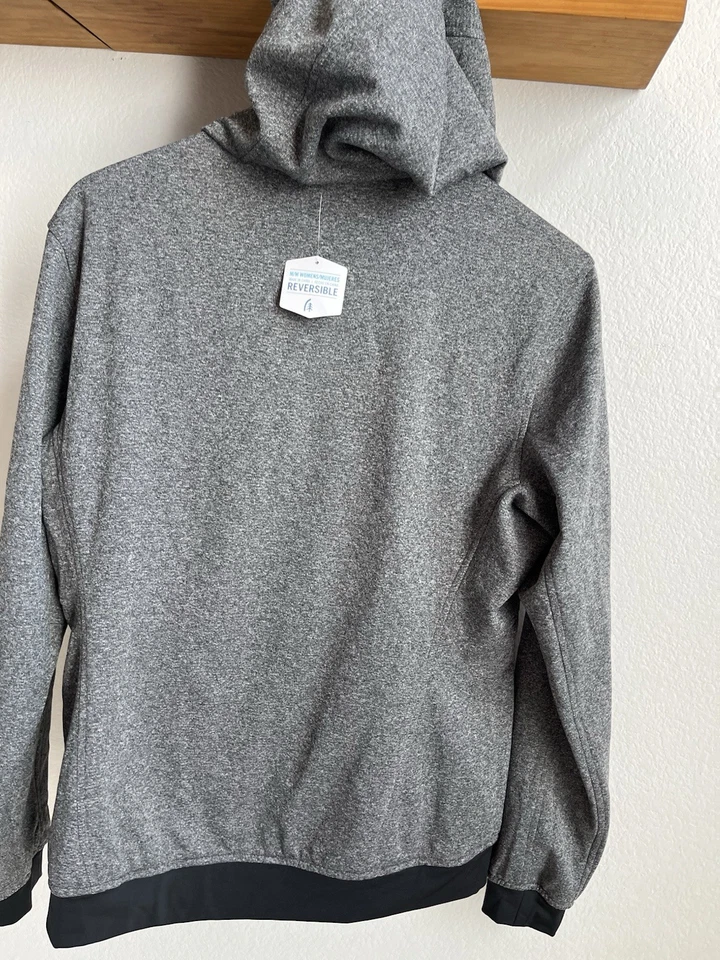 Chaqueta con Capucha Sierra Designs Mujer Reversible Negra Gris A3 Foto 3 de 4