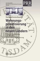 Stefan Gesterkamp | Wohnungsprivatisierung In Den Neuen LäNdern | Taschenbuch
