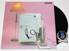 THE CURE ROBERT SMITH SIGNED THREE IMAGINARY BOYS ALBUM VINYL LP BECKETT COA BAS