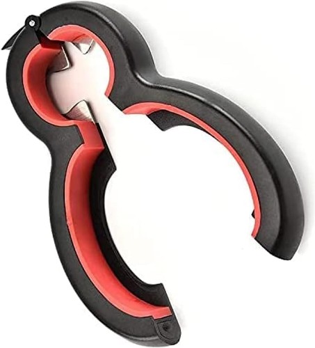 Multi Purpose Jar Opener All sizes Bottle Opener for Jars Soda Can Wine Beer Lid - Picture 3 of 5
