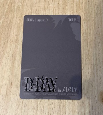 新品未開封 BTS SUGA AgustD D-DAY in JAPAN DVD DVD] SUGA | Agust D TOUR 'D-DAY' in JAPAN (Pre-order