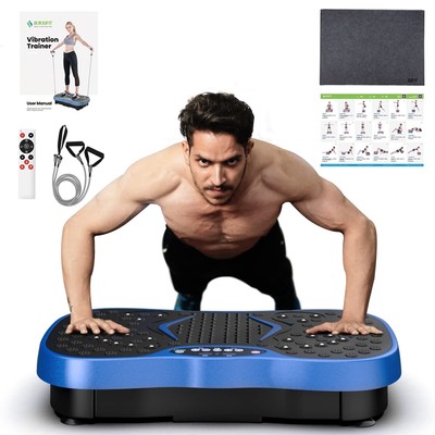 Fitness Vibration Plate Exercise Equipment Whole Body Shape Exercise Machine ...