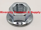 M12-1.25 JIS Flange Nuts Small Hex M12x1.25 Nut 12mm x 1.25 Serrated Flange 10.9