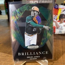 2022 Panini Prizm Draft Picks Brilliance Silver Druw Jones #2 Overall Pick