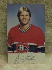 Brian Engblom Montreal Canadiens NHL Postcard 1980-81 hockey 5.5