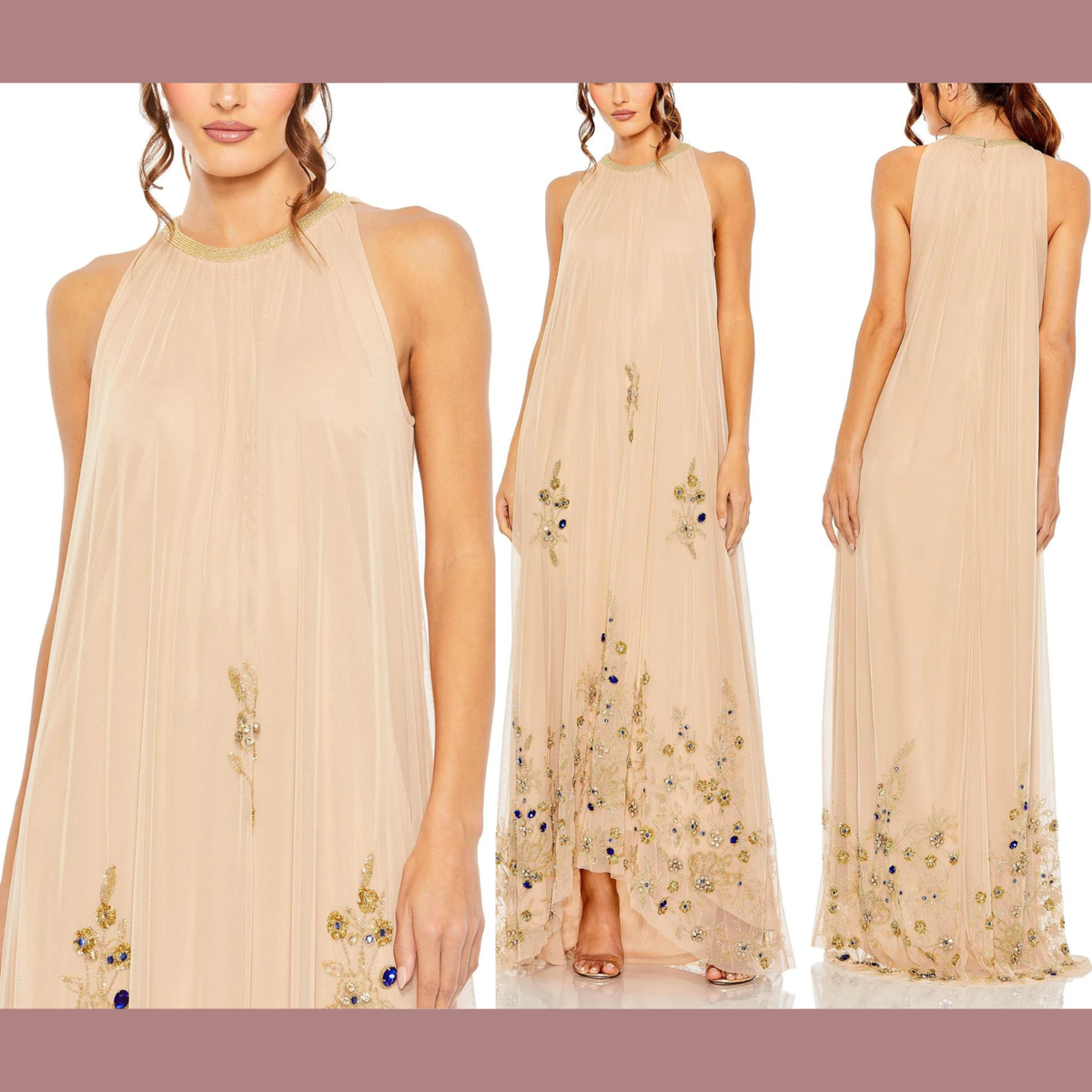MAC DUGGAL 新作!1枚でゆったりと着れて美しいロングドレスNude s-l1200.png