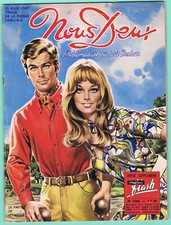 ▬►NOUS DEUX 1208 (1970) COVER LA PARTIE DE PÉTANQUE_JACQUELINE BOYER_BALACHOVA