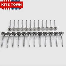 Intake Exhaust Valve Kit For Ford Lincoln Mercury 4.6L 5.4L SOHC 3-VALVE TRITON