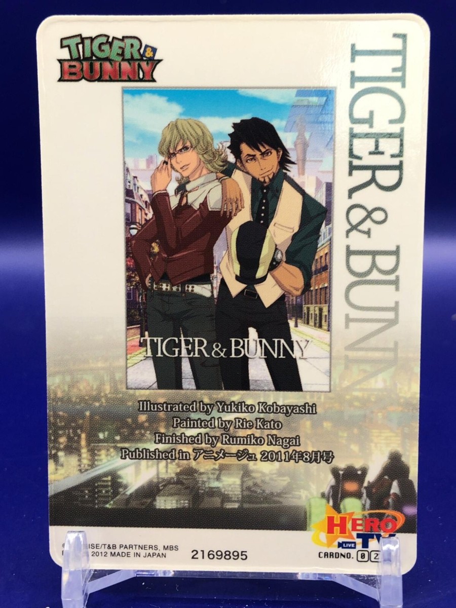 タイバニ(23) Tiger and Bunny 023 2169895 Card Bandai 2012 Japanese | eBay