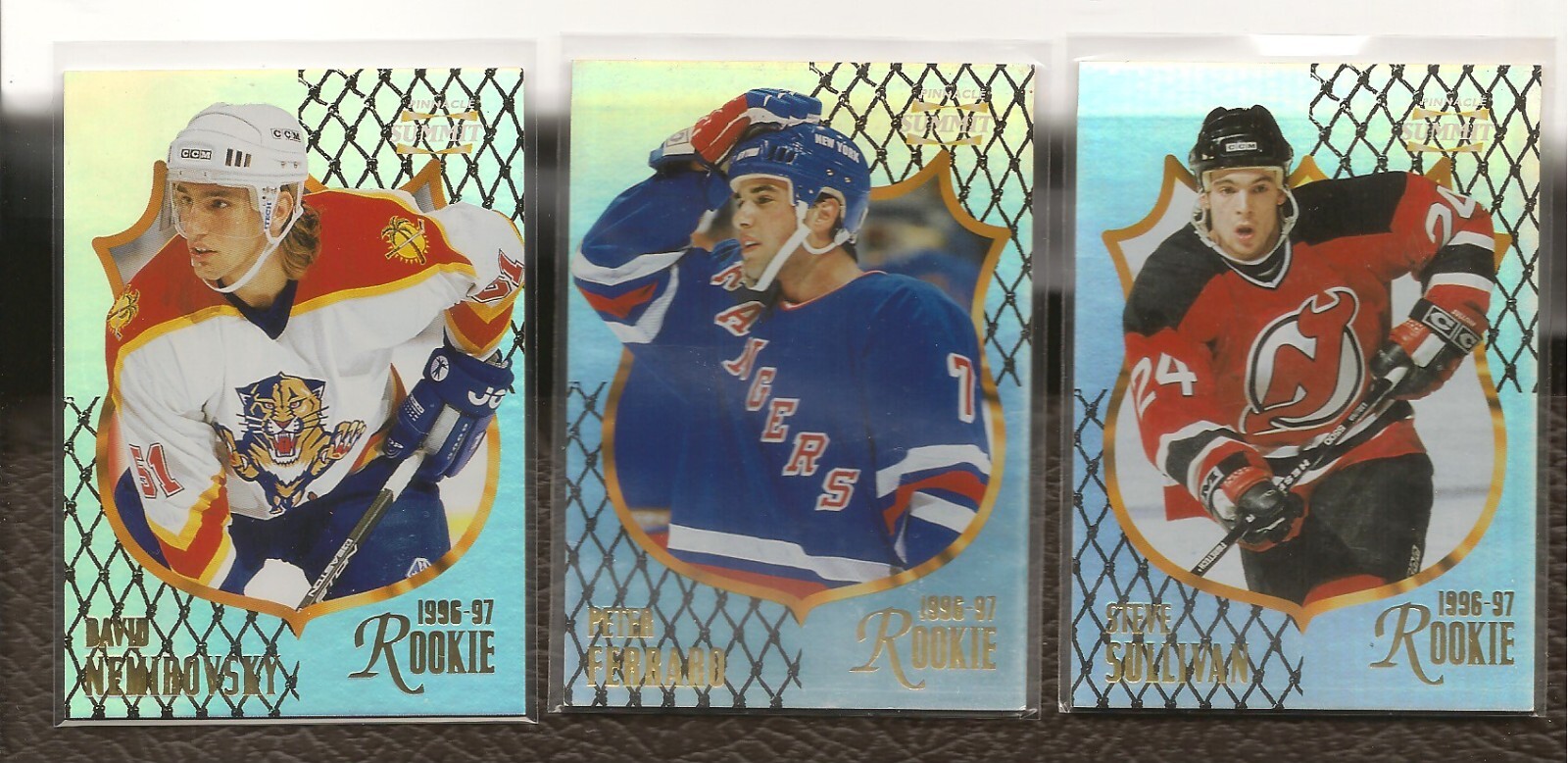 1996-97 Pinnacle Summit Rookie Card #191 David Nemirovsky Florida Panthers