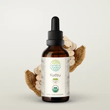 HerbEra Kudzu Alcohol-FREE Herbal Extract Tincture, Organic (Pueraria Lobata)