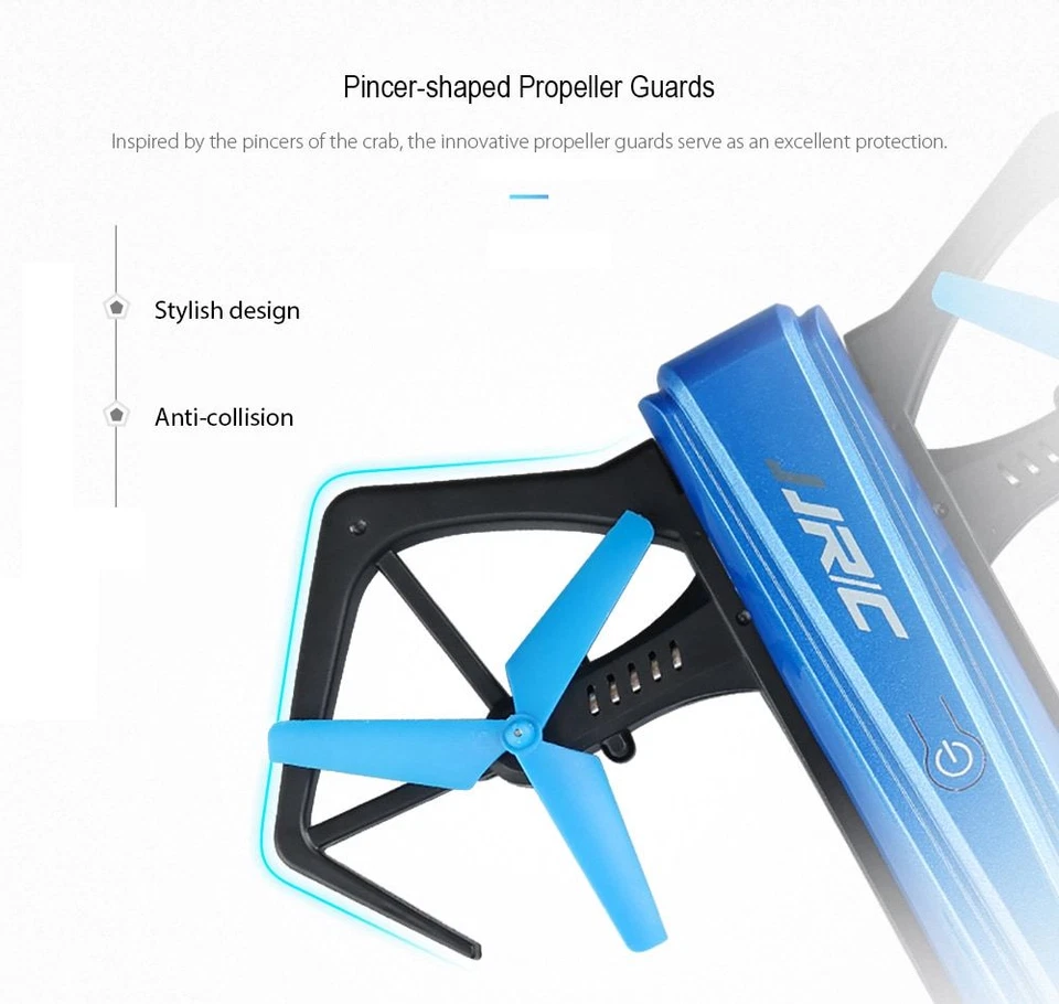 JJRC H43WH Mini RC Quadrocopter 4CH 6 Achse 720P HD WIFI Kamera Faltbare Drohne - Bild 4 von 4