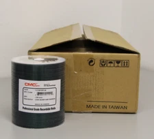 Brand New 600CT JVC/TY CMC Pro Silver Thermal Lacquer Printable CDR T-CDR-SPT-SK
