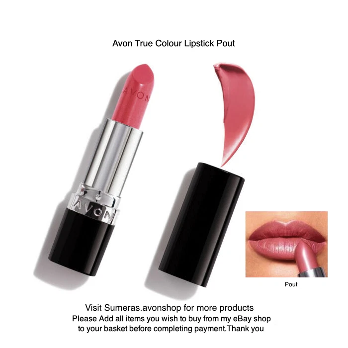 Avon True Colour Lippenstift volle Größe ~ Schmollholz ~ kostenlose P&P ~ tolles Weihnachtsgeschenk!!!