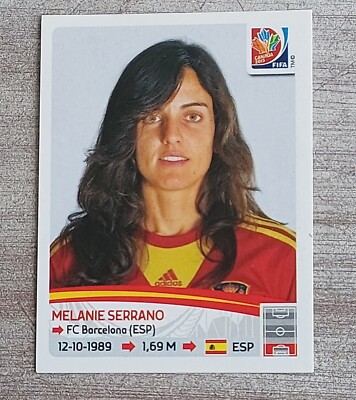 Panini WM 2015 Sticker Nr. 371 Melanie Serrano