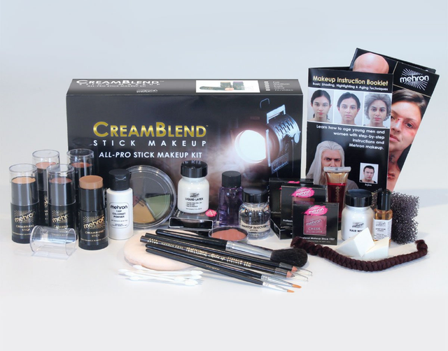 Mehron Mini Pro Professional Makeup Kit Cream Student Stage