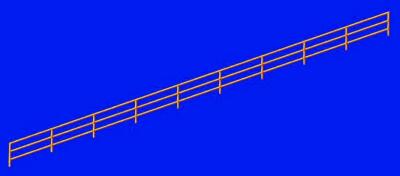 Metallic Details MD70002 - 1/700 - Three stranded rail