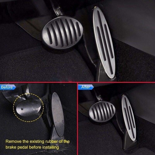 For Mini Cooper F54 F55 F56 F57 F60 R56 R58 R60 R61 Steel Gas Brake Pedal Cover - Bild 2 von 6