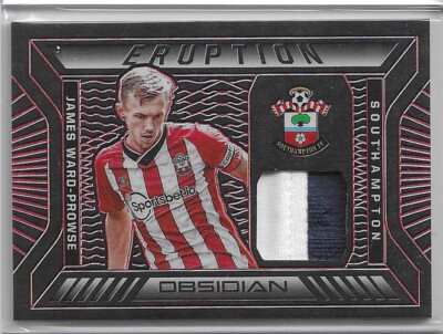 2021-22 Panini Obsidian Eruption Materials PATCH Red #3 James Ward-Prowse #5/25