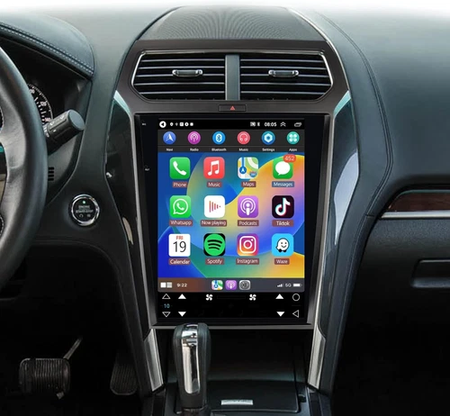 12.1" Android Autoradio FM Stereo FM Carplay 32GB für Ford Explorer 2011- 2019 - Picture 2 of 20