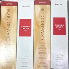 Kemon Cramer Color Permanent Hair Color 3.4 / 3.5 oz PAY ONE SHIPPING CHARGE
