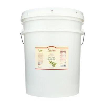 SONOMA FARM 2025 Crop Extra Virgin Olive Oil Cold Pressed Bulk 5 Gallon 19 Liter