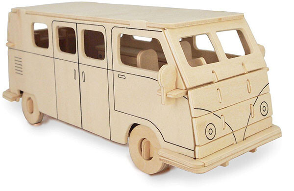 Quay Camper Van Woodcraft Construction Kit FSC