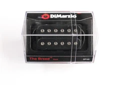 DiMarzio F-spaced Breed Neck Humbucker Black W/Chrome Poles DP 165