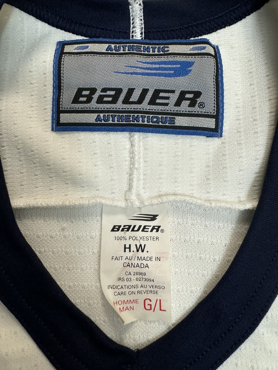 Vintage 90s Y2K WCHL Authentic Bauer Hockey All Star USA Jersey