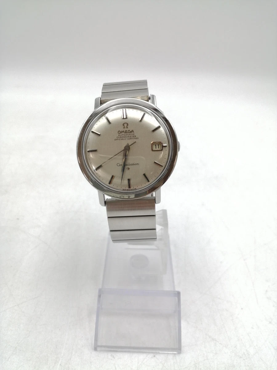 Omega constellation stainless steel men's watch sale