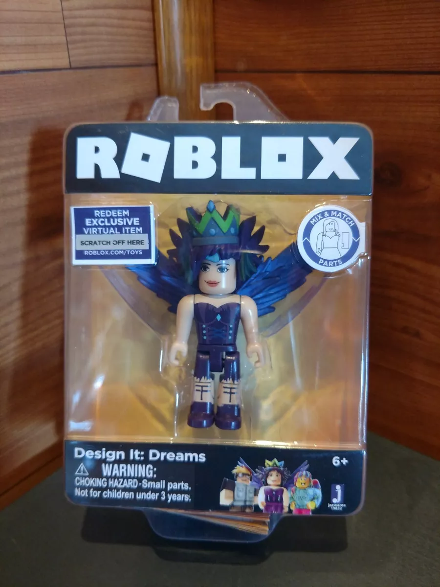 Roblox Design It Dreams Figure Pack Exclusive Virtual Item Code